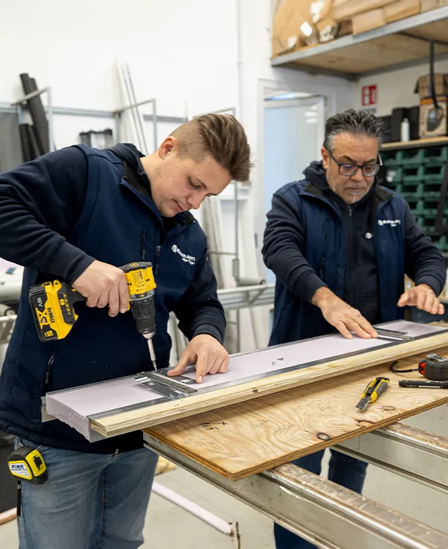 Azienda di infissi a Trabia, in provincia di Palermo